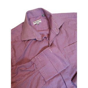 Modena Classic‎ Fit Mens Medium Long Sleeve French Cuff Spread Collar Purple